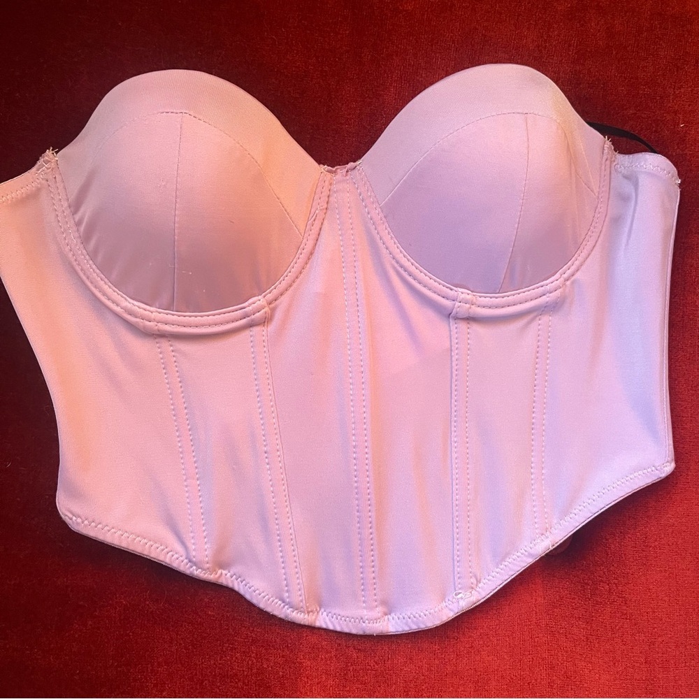 Forever 21 lavender bustier top